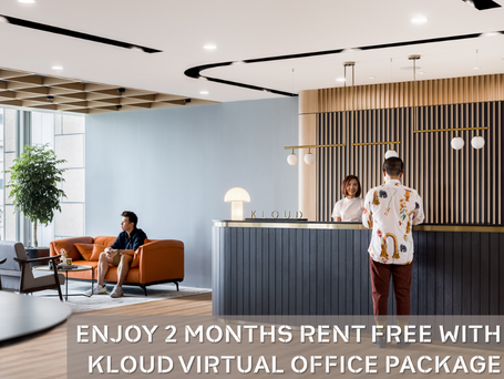 KLOUD Virtual Office Promotion – Two Months Free