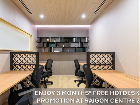 3 months Free Hotdesk Promotion at KLOUD SCT2